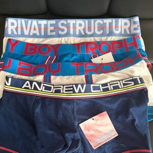 Set of 4 high end brand name Underwear